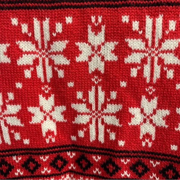 Hartstring 100 percent cotton cardigan red white and black size large - Picture 4 of 9